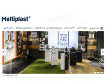 Tablet Screenshot of multiplast.fr